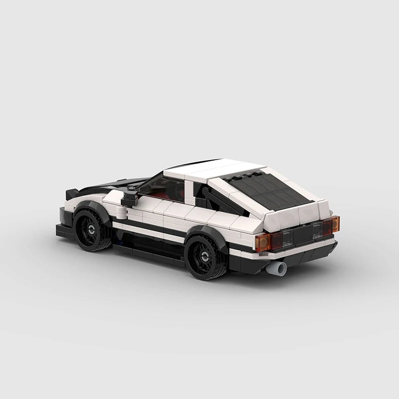 AE86 Racer MOC Building Blocks – City Sports Car Model Kit