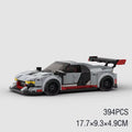 Moc Racer R8 Cars Super Sports City Vehicle Building Blocks Creative Garage Toys Brick Christmas Children Gifts