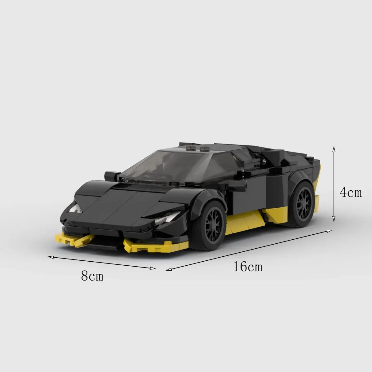 MOC Lambo Hurricane Brick Set – Creative Garage Speed Racer Edition