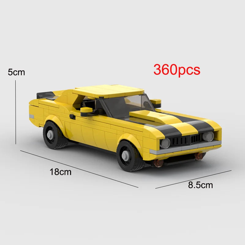 Camaro Racing Vehicle Building Kit for Kids & Car Enthusiasts
