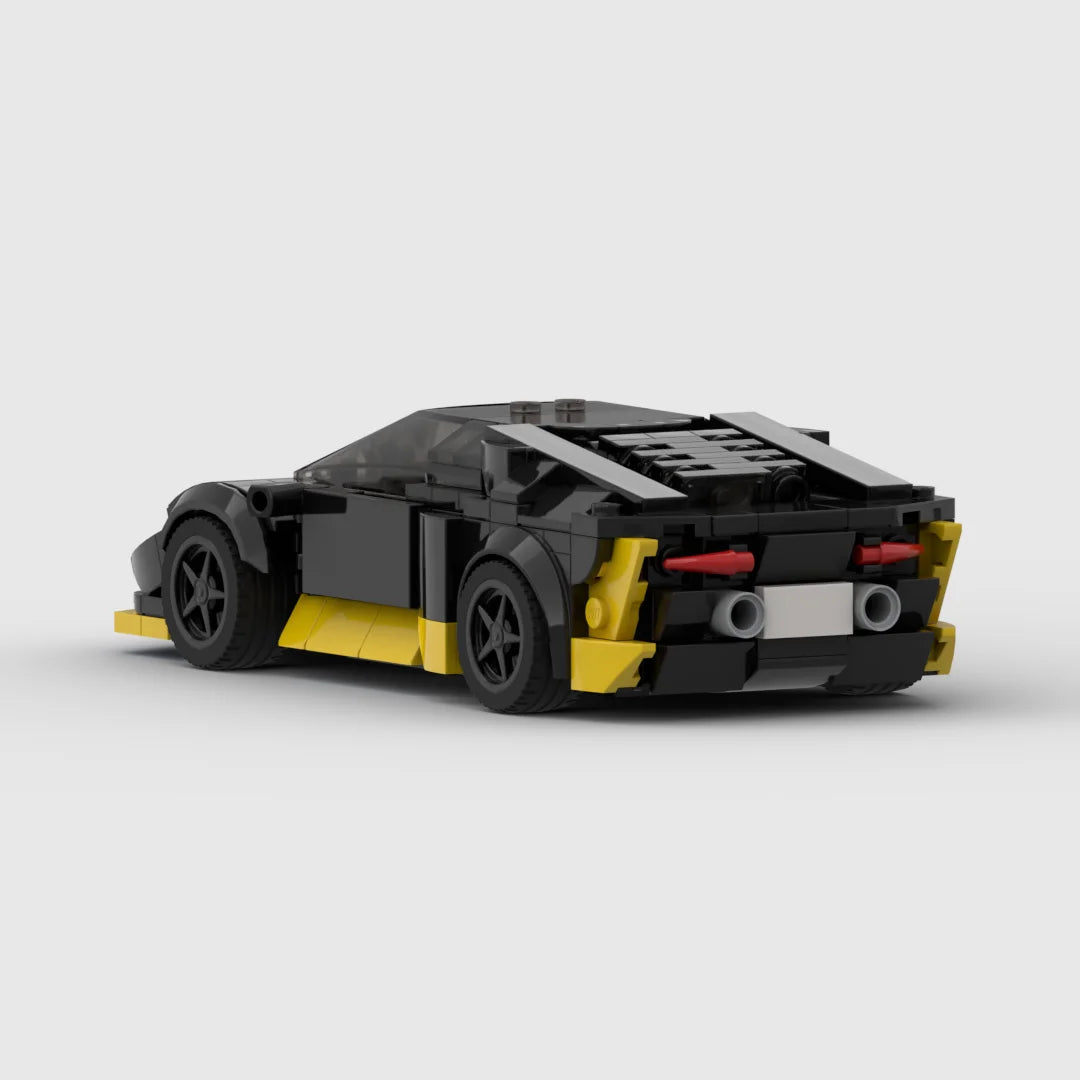 MOC Lambo Hurricane Brick Set – Creative Garage Speed Racer Edition