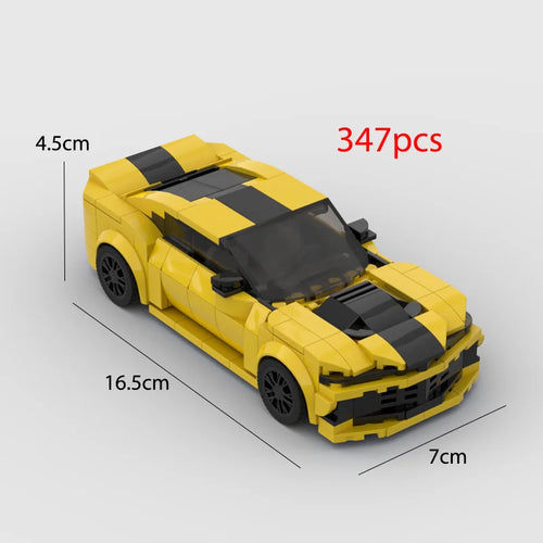 Camaro Racing Vehicle Building Kit for Kids & Car Enthusiasts
